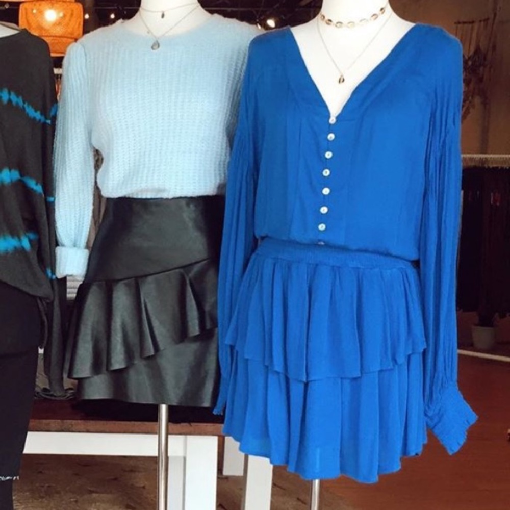 Vestique blue/purple dress
